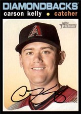 2020 Topps Heritage Base #92 Carson Kelly - Arizona Diamondbacks