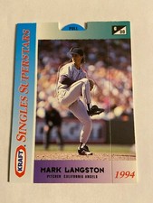 1994 Kraft Promo #6 Mark Langston Angels