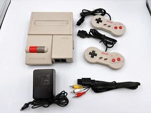 Nintendo Nuevo AV Famicom HVC101 Consola Seleccionar Controlador Cables Jp Juegos Probados - Imagen 1 de 9