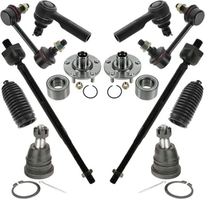 Front Steering Suspension Drivetrain Kit 12pc for 2000-2004 Maxima I30 I35 00-04 - Picture 1 of 8