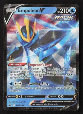 Empoleon V Promo SWSH: Sword & Shield Promo Cards SWSH108 NM - Image 1 of 2