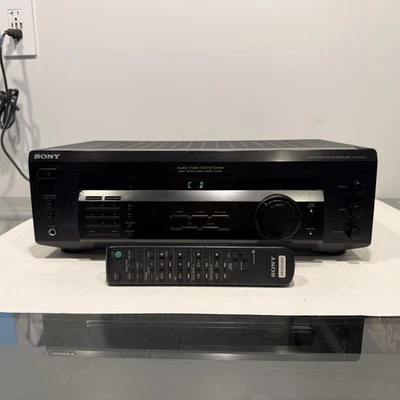 Sony STR-DE135 AM/FM Stereo Receiver with Remote Bundle Tested Works Great - Image 1 of 3