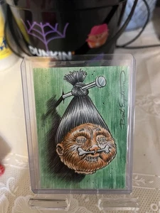 Garbage Pail Kids Sketch Still Jill ART BY BRENT ENGSTROM GPK 💥💥🔥🔥 - Picture 1 of 2