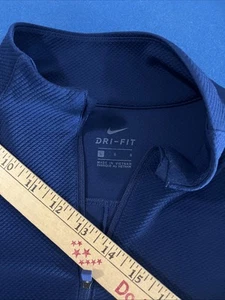 Nike Dri-Fit Giacca da Golf Donna Taglia L Majestic Blu Full Zip Active Walk - Foto 1 di 9