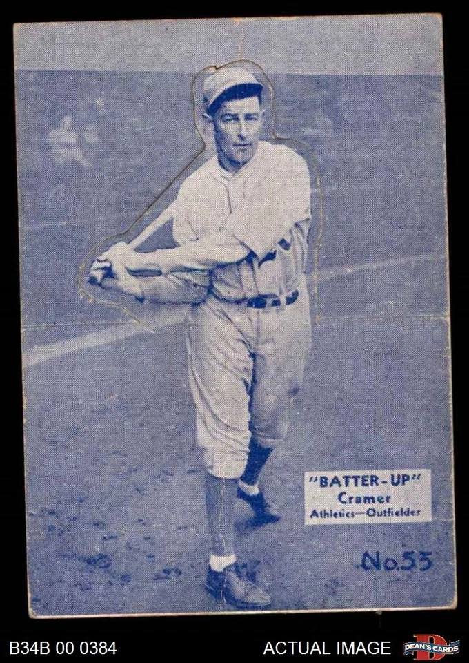 1934 Batter Up #53 Roger Cramer  RC  1.5 - FAIR - Image 1 of 1