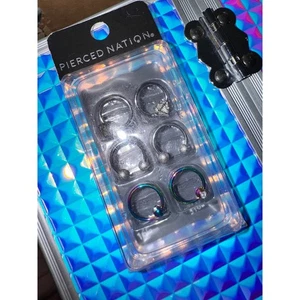 Pierced Nation Body Piercing Jewelry Set 6-Piece New - Picture 1 of 3