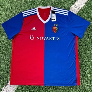 adidas FC Basel Home Football Shirt 2018/19 BNWT Soccer Jersey Men's 3XL - Picture 1 of 5