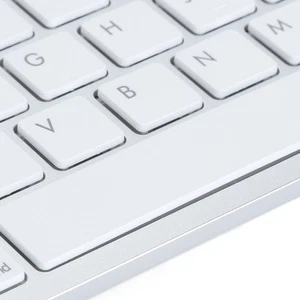 78 Keys Spanish Wireless BT Keyboard Thin Lightweight Silent Spanish BT Keyboard - Picture 1 of 12