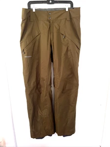 Patagonia Snowshot Olive Green Insulated Snow Pants Men Size L EUC - Picture 1 of 24