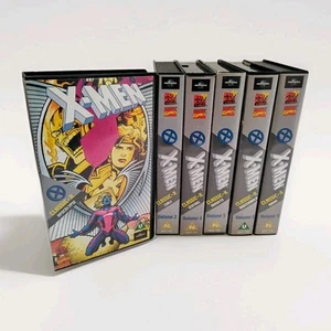 6 x Marvels X-Men (1992) VHS Vols. 1 2 4 5 8 9 💥 Retro Animated Series - Picture 1 of 6