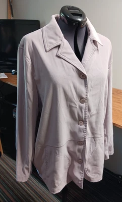 Chaqueta para mujer Jessica Holbrook con botones púrpura pálido talla S Foto 1 de 4