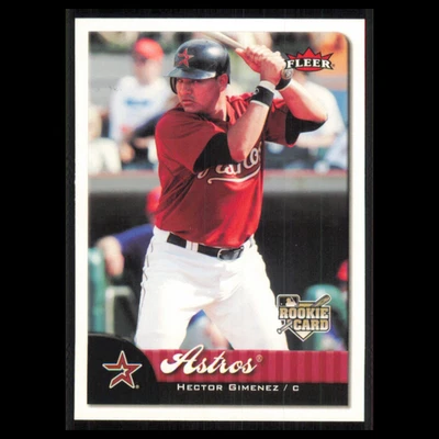 Hector Gimenez Rookie #357 2007 Fleer Houston Astros Baseball Card MLB NM Foto 1 de 3