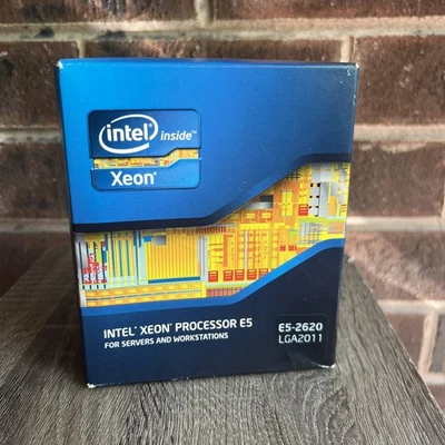 Intel Xeon E5 2620 2.0 GHz LGA 2011 Processor p/n BX80621E52620 - Image 1 of 3