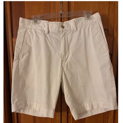 Polo Ralph Lauren Chino Shorts Casual Everyday Wear White Cotton Blend, Size 32 - Image 1 of 4