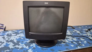 IBM E54 6331-47N 15" CRT W/ Adjustable Angle Stand - Picture 1 of 15