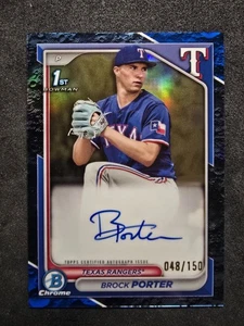 2024 Bowman Brock Porter Bkue Lunar Crarer Auto #CPA-BP Color Match - Picture 1 of 2