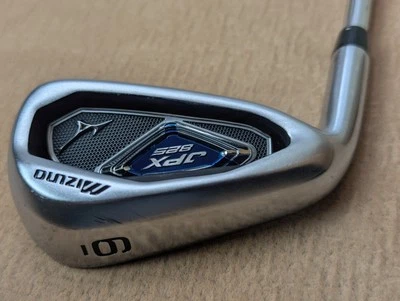 Taco de golfe Mizuno JPX 825 único 6 ferro mão esquerda aço eixo R estoque aderência orgulho  - Imagem 1 de 4