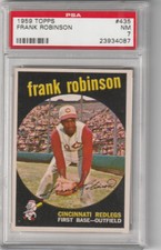 1959 Topps Frank Robinson #435, PSA NM 7