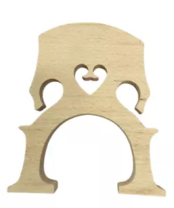 Ponticello per Violoncello 4/4 Non Rifinito in Legno Altezza 10 cm Nuovo - Foto 1 di 6