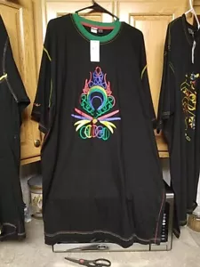 Coogi Shirt neu mit Etikett 5X schwarz besticktes Shirt groß und groß, Hip Hop - Bild 1 von 9