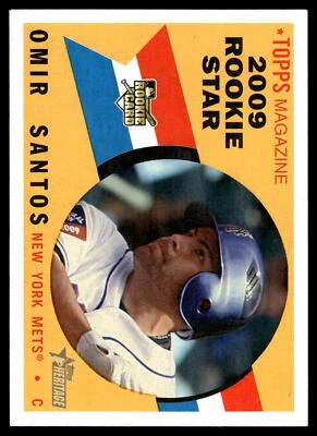 2009 Topps Heritage #655 Omir Santos RC Card - Image 1 of 2