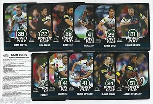 2015 NRL Power Play Silver Parallel PANTHERS Team Set - Picture 1 of 1