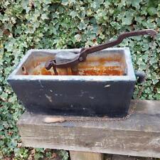 Vintage Toilet Cistern Lead Lined Wooden overhead Water Cistern "Torcade"