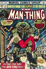 Man-Thing #22 FN+ 6.5 1975 Stock Image