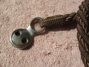 1932-1948 rear seat robe rail