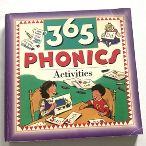 365 PHONICS Activities Children Learning Language Book - Imagen 1 de 4