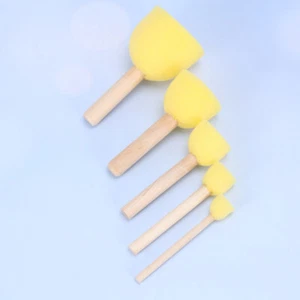 15 Pcs Sponge Brush Stain Kids Artist Learning Toy Toddler Painting Sponges - Picture 1 of 12