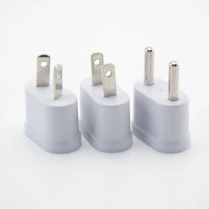 Adaptador eléctrico convertidor de alimentación de CA de viaje UE EE. UU. a euro AU EE. UU. enchufe de la UE - Imagen 1 de 11