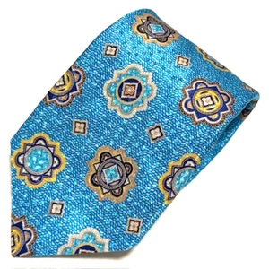 Robert Talbott Tie Monterey Eye Catching Geometric Designer Unique Cool OOAK - Picture 1 of 22