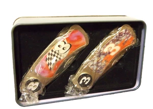 Juego de cuchillos Nascar Dale Earnhardt And Dale Earnhardt Jr - Imagen 1 de 2