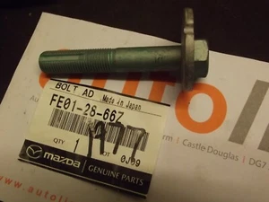 Alignment bolt genuine Mazda MX-5 mk3 MX5 RX8 rear subframe forward FE012866Z - Picture 1 of 1