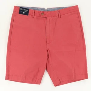 Daniel Cremieux Newport Cotton Khaki Chino Shorts Red Men's 34 - Picture 1 of 7