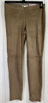 Pantalones DRESSBARN DB Talla PEQUEÑA Tostado Suave Imitación Gamuza Pull On Leggings NUEVO (hh35) Foto 1 de 4