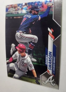 2020 Dansby Swanson Topps #65 Short Stop Atlanta Braves Baseballkarte MLB - Bild 1 von 2