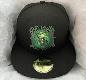 New Era 59Fifty 7 3/4 Hostile Hollow - The Clink Room Fitted Cap Hat - Black - Picture 1 of 3