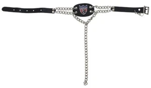 Motorcycle Boot Chains Durable PVC Strap Designs Fits All Boots Stylish NEW HOT - Picture 1 of 15