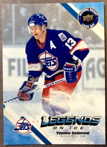 2022-23 Upper Deck NHCD Legends On Ice #NHCD-22 Teemu Selanne Winnipeg Jets - Picture 1 of 1