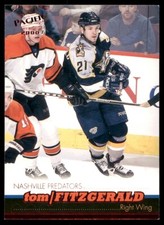 1999-00 Pacific Red Tom Fitzgerald #223 Nashville Predators