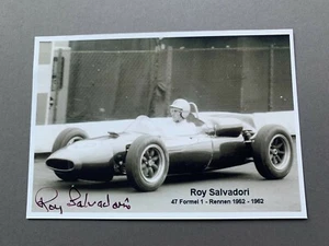 ROY SAVADORI (†2012) Formel-1-Fahrer signed Foto 10x15 Autogramm - Picture 1 of 1