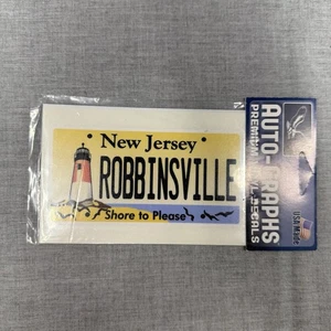 AUTO-GRAPHS New Jersey Car Sticker Robbinsville Lighthouse Automotive Decals - Picture 1 of 2