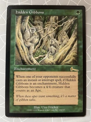 Hidden Gibbons - Urza's Legacy English MTG NM Rare - Image 1 of 2