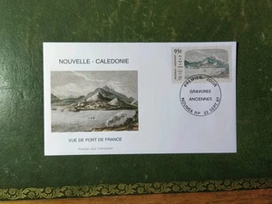 Enveloppe 1er Jour Nouvelle Calédonie 22 Septembre 1997 Vue Port De France  - Imagen 1 de 1