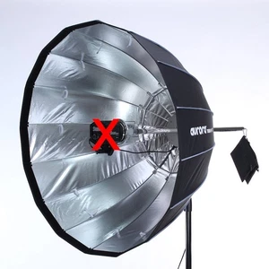 Aurora Bounce & Focus Adapter Large - Softbox + Studio Strobes Holder Elinchrom - Picture 1 of 6