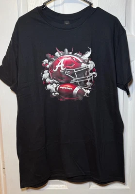 Alabama Crimson Tide T-Shirt-Helment - Image 1 of 3