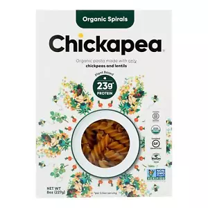 Chickapea Pasta - Pasta - Spirals - Case Of 6 - 8 Oz. - Picture 1 of 3