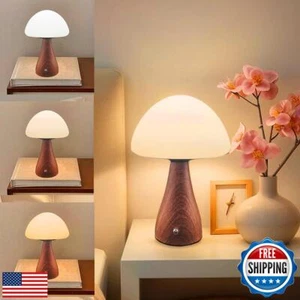 ZSLAIFU Mushroom Lamp, Dimmable Mushroom Table Light, Portable Wireless Small - Picture 1 of 5